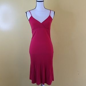 FAMOSA Hot Pink Spaghetti Strap Size: Small